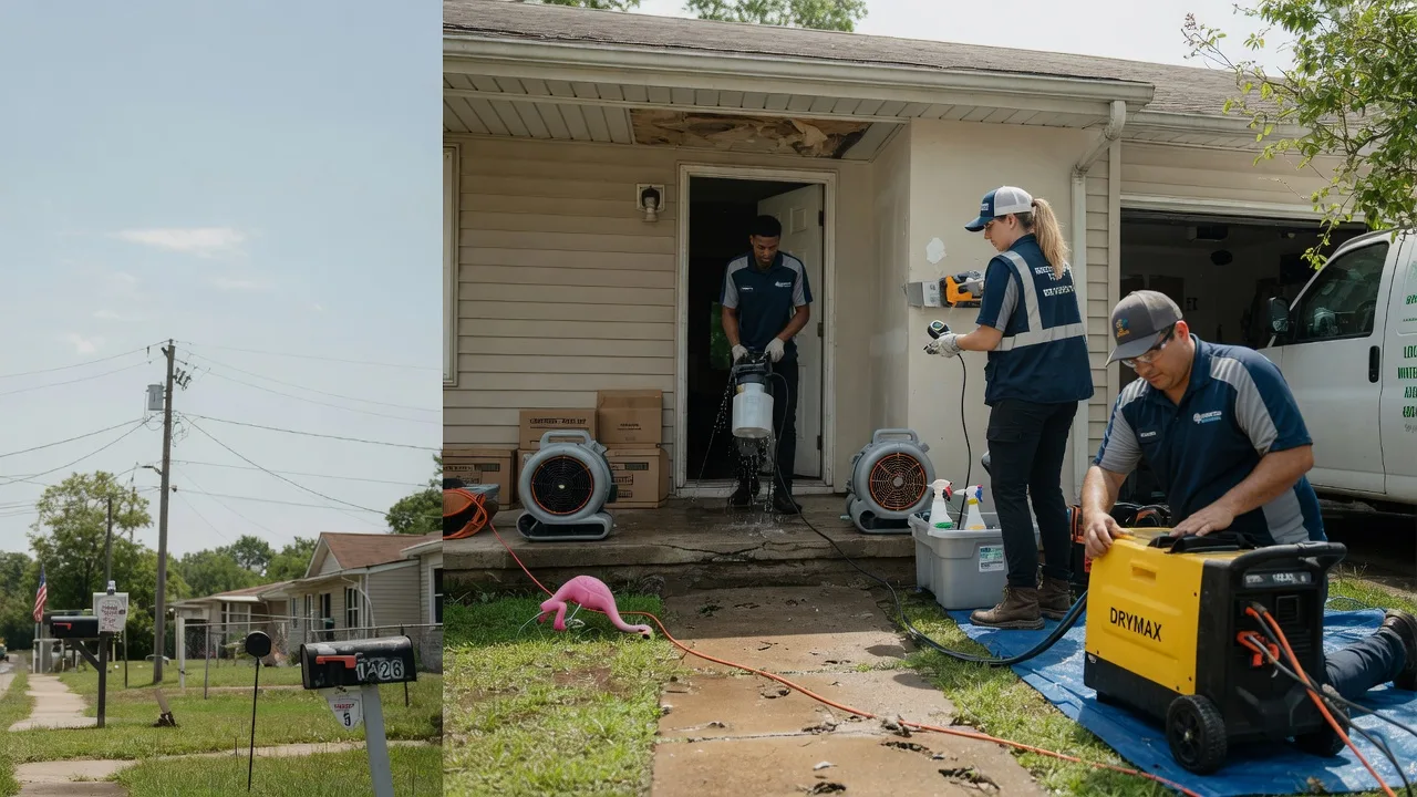 Storm Damage Water Removal in Greenville, KY near me